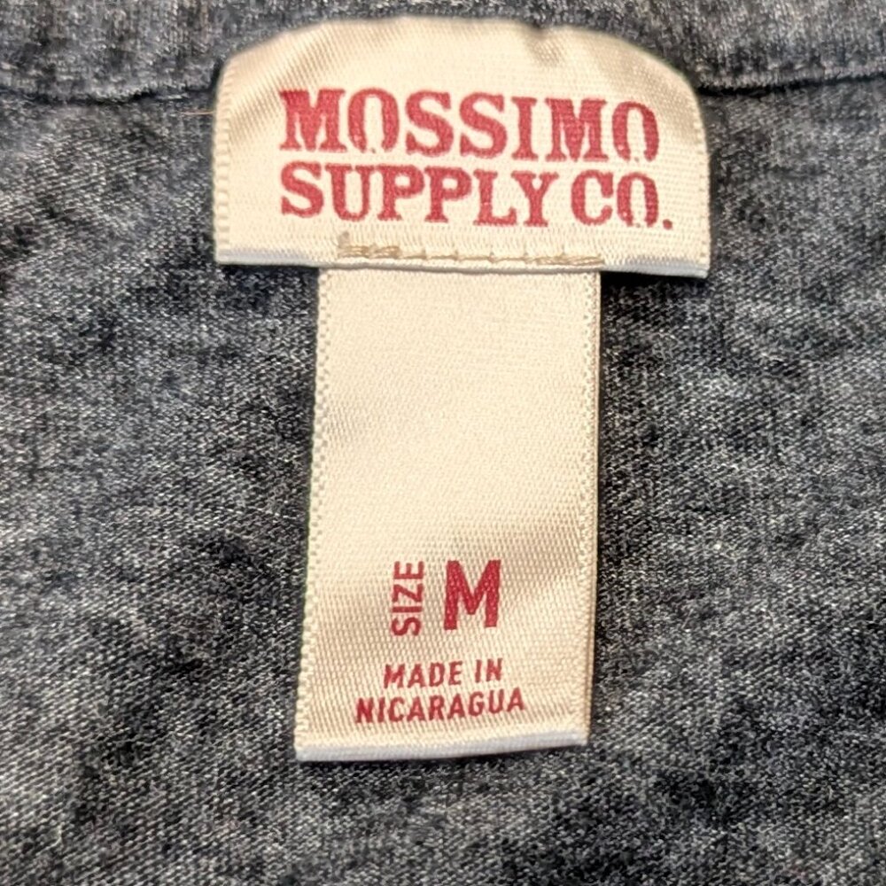Mossimo Supply Co. Size Medium Dark Gray Thin Hoodie - Picture 4 of 7